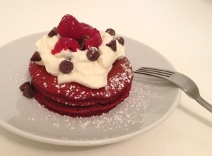 Oh my sweetness! Red Velvet Pancake  